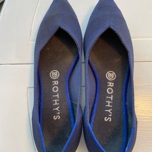 Rothy’s The Point Navy -very gently used